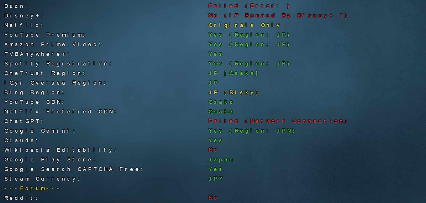 搬瓦工日本大阪软银 JPOS_1 机房测评：线路 丢包 速度 延迟。。。