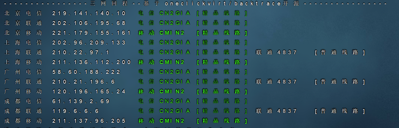 搬瓦工 vps高性价比CN2 GIA限量版套餐SPECIAL 10G KVM PROMO V5  – CN2 GIA测评