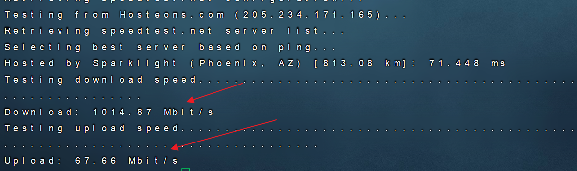 测评Hosteons   盐湖城 4.99$/月 混合服务器特惠vds 1H/4g/50g/15tb/10gp端口